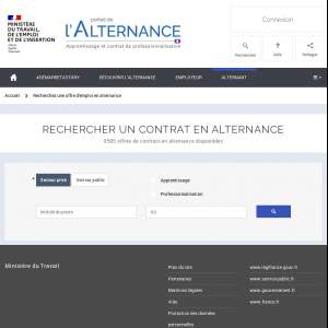 Portail de l'Alternance